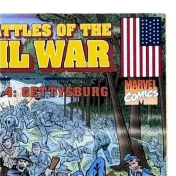 Marvel Epic Battles of the Civil War: Volume 4 Gettysburg Paperback Comic Book. - Picture 3 of 4